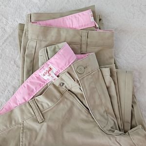 Cat and Jack uniform girls pants, size 16, pre teen, teen, school uniform, khaki